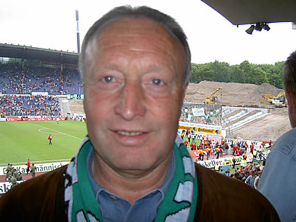 Mit Hans Siemensmeyer bei Hannover 96